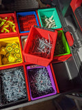 Set of 3 Parts Bins for Milwaukee Packout 3 Drawer Tool Boxes (4932472130)