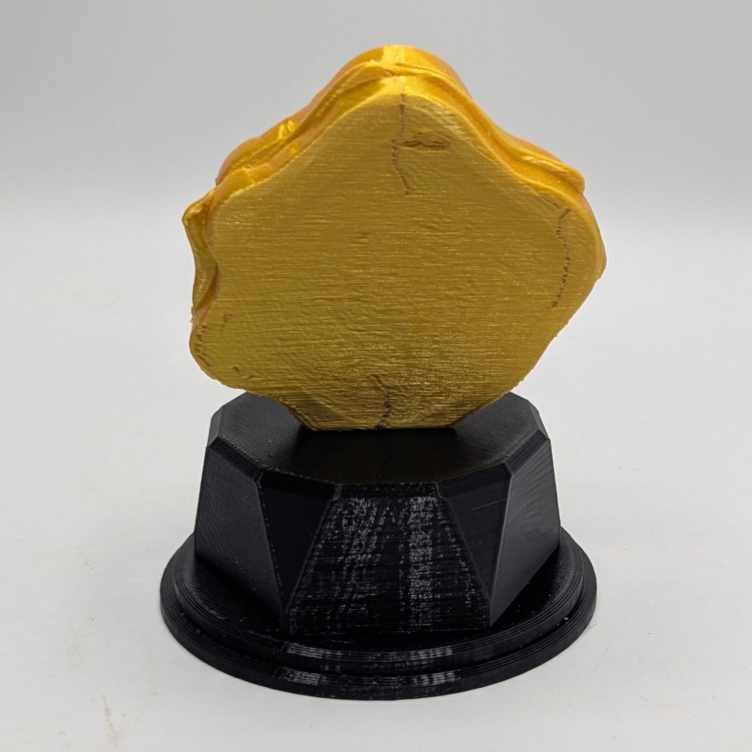 Personalised Toasted Cheese Sandwich Trophy, Cheese Toasty Award, Custom Trophy, Office Trophy, Funny Trophy, Sandwich Lover Award Gift