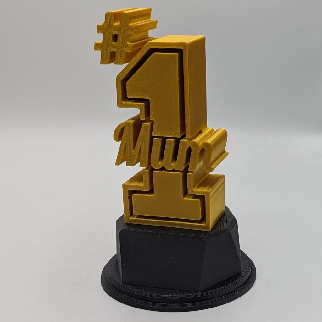Personalised No1 Mum Trophy, Mum Fun Trophy, Gift for Mum, Mothers Day Gift, No1 Mum Award, Custom Mum Gift, Best Mum Gift, Mum Birthday