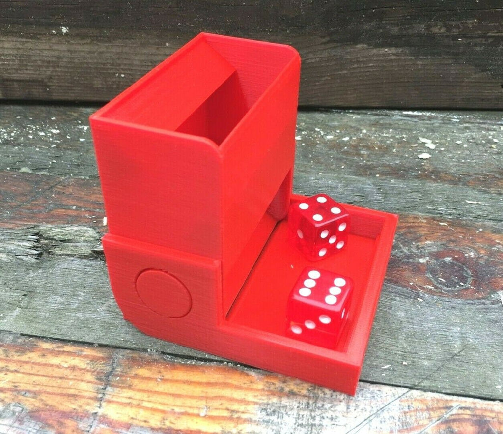 Mini Folding Travel Dice Tower for Traditional Table and RPG Dice Game e.g. D&D / Compact Dice Tower / Board Games Folding Dice Tower / Game