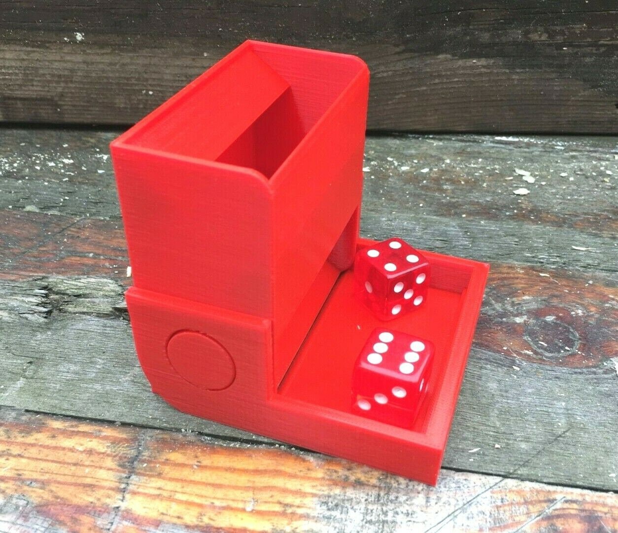 Mini Folding Travel Dice Tower for Traditional Table and RPG Dice Game e.g. D&D / Compact Dice Tower / Board Games Folding Dice Tower / Game