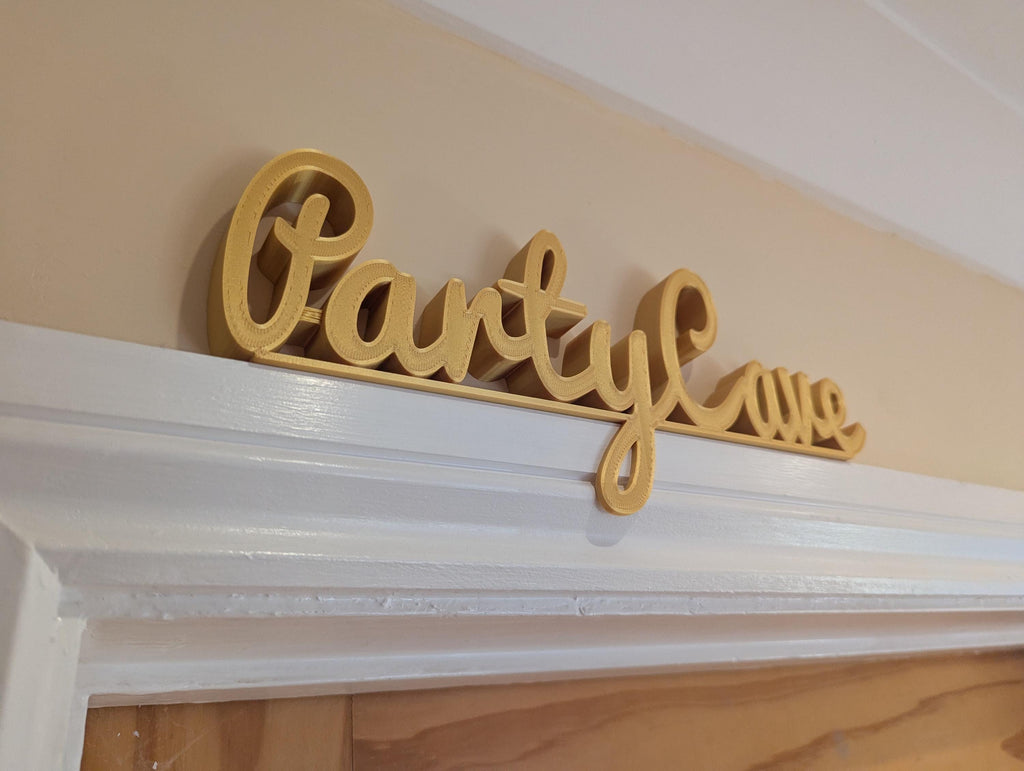 Party Cave Door Sign, Fun Door Sign, Games Room Door Sign, Door Topper, Custom Door Sign, Party Wall Sign, Above Door Sign, Quirky Door Sign