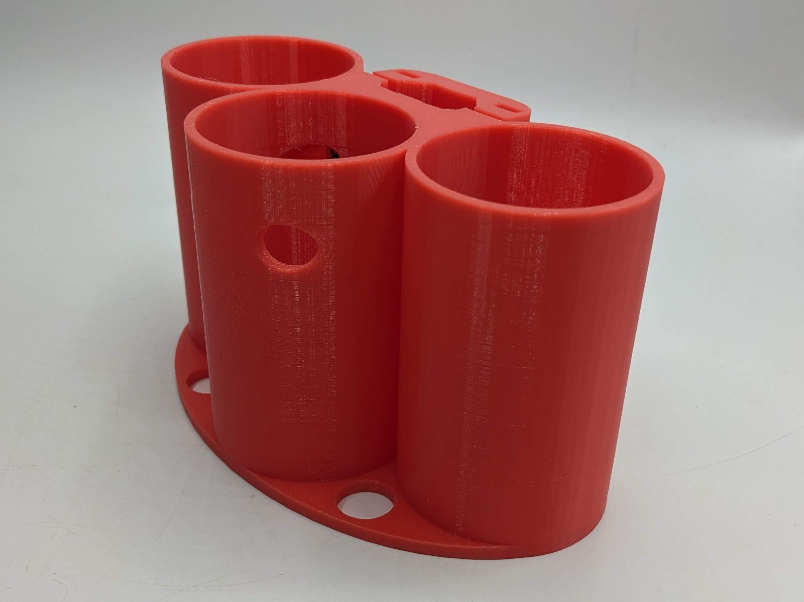 Silicon Sealant Caulk Tube Mount / Holder for Milwaukee Packout Corner Rail System