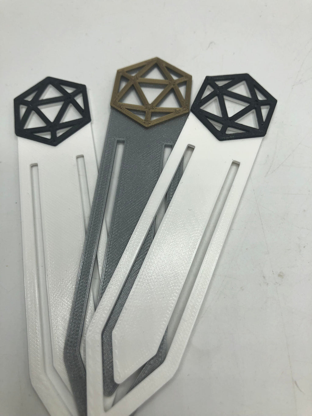 D20 Inspired Dice Bookmark / D+D Inspired Bookmark / Table Top Gaming Inspired game players / D&D Inspired / D20 Dice Inspired Bookmark