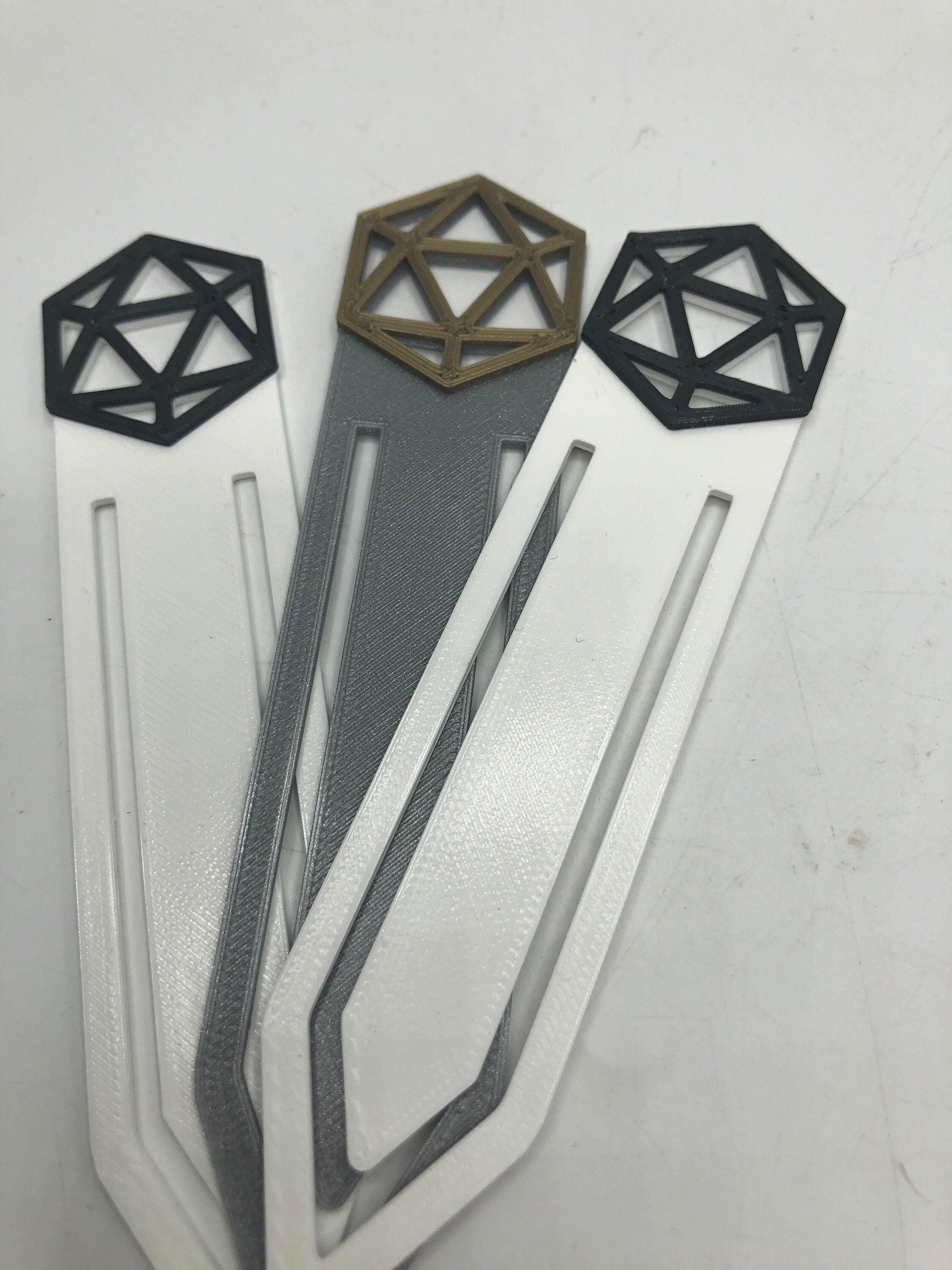 D20 Inspired Dice Bookmark / D+D Inspired Bookmark / Table Top Gaming Inspired game players / D&D Inspired / D20 Dice Inspired Bookmark