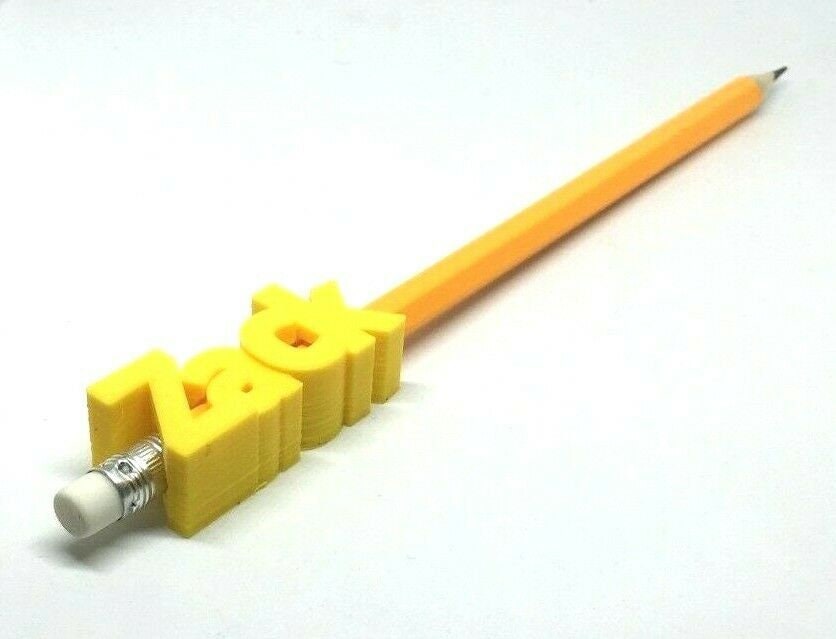 Personalised Pencil Toppers / Party Bag Fillers / Gifts for Teachers / Gifts for Office Staff / Under 5 Pounds / Pencil Topper with Pencil