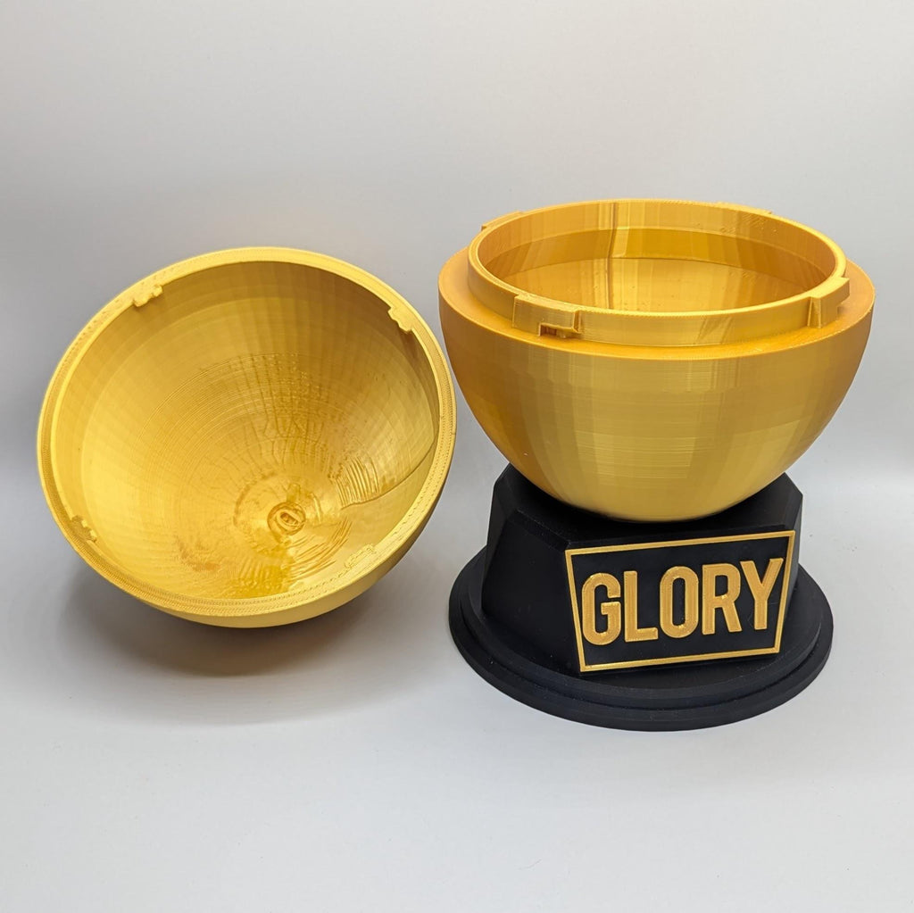 Personalised Golden Egg Trophy, Large Fillable Egg Award, Good Egg Award, Best Employee, Custom Trophy, Golden Goose Egg Award, Eggcellence