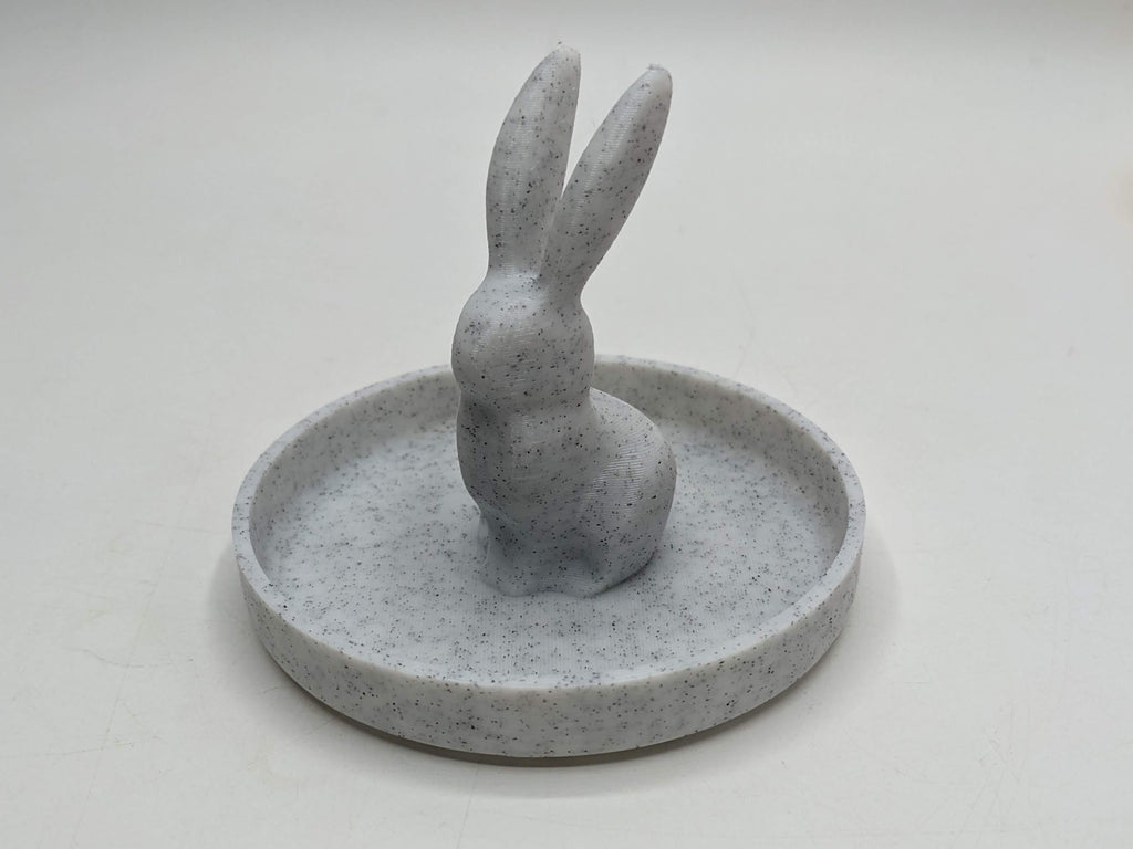 Bunny Rabbit Trinket Dish / Rabbit Ring Stand Jewellery Holder / Trinket Rings Dish /  Rabbit Ring Stand / Trinket Dish Ring Holder / Gift