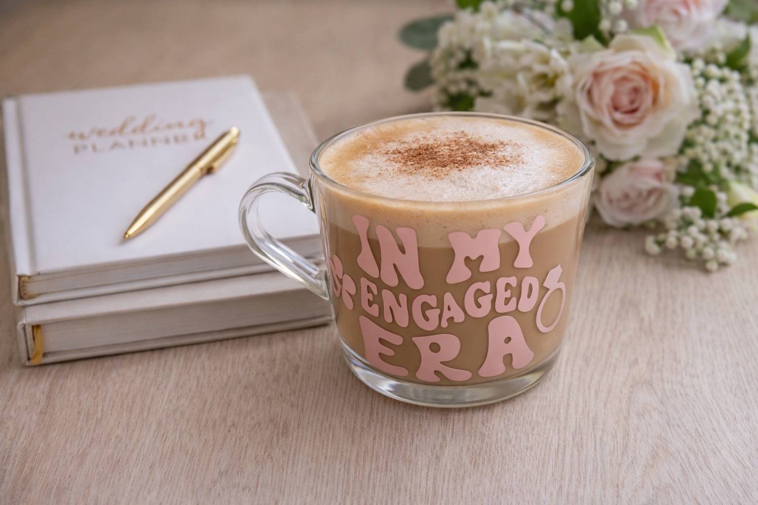 My Engaged Era Mug, Gift for Her, Engagement Gift, Present For Her, Birthday Present, Engagement Present, Congratualations Gift, Bride To Be