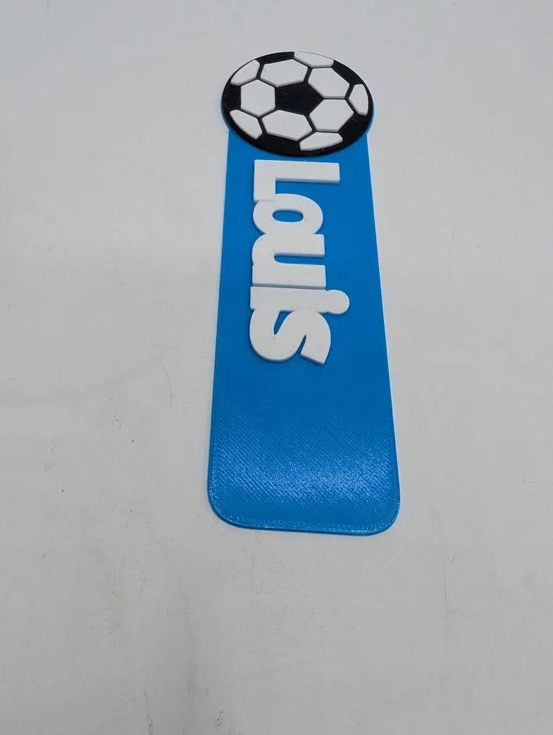 Custom Football Bookmarks, Soccer Bookmark, Football Reading, Football Lover, Soccer Bookmark, Football Party, Ready to Post, Under 5 Pound