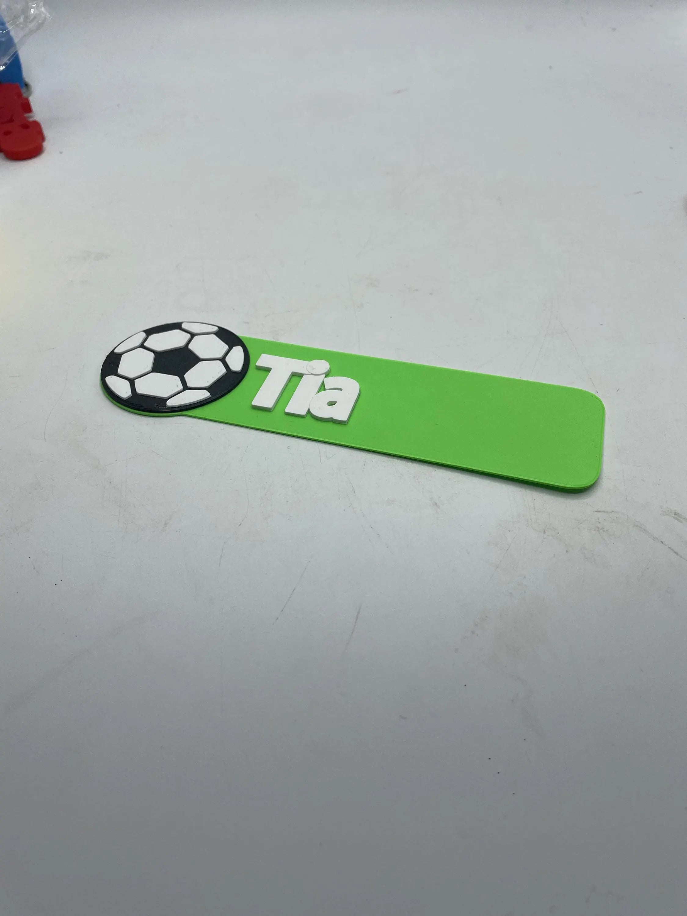 Custom Football Bookmarks, Soccer Bookmark, Football Reading, Football Lover, Soccer Bookmark, Football Party, Ready to Post, Under 5 Pound