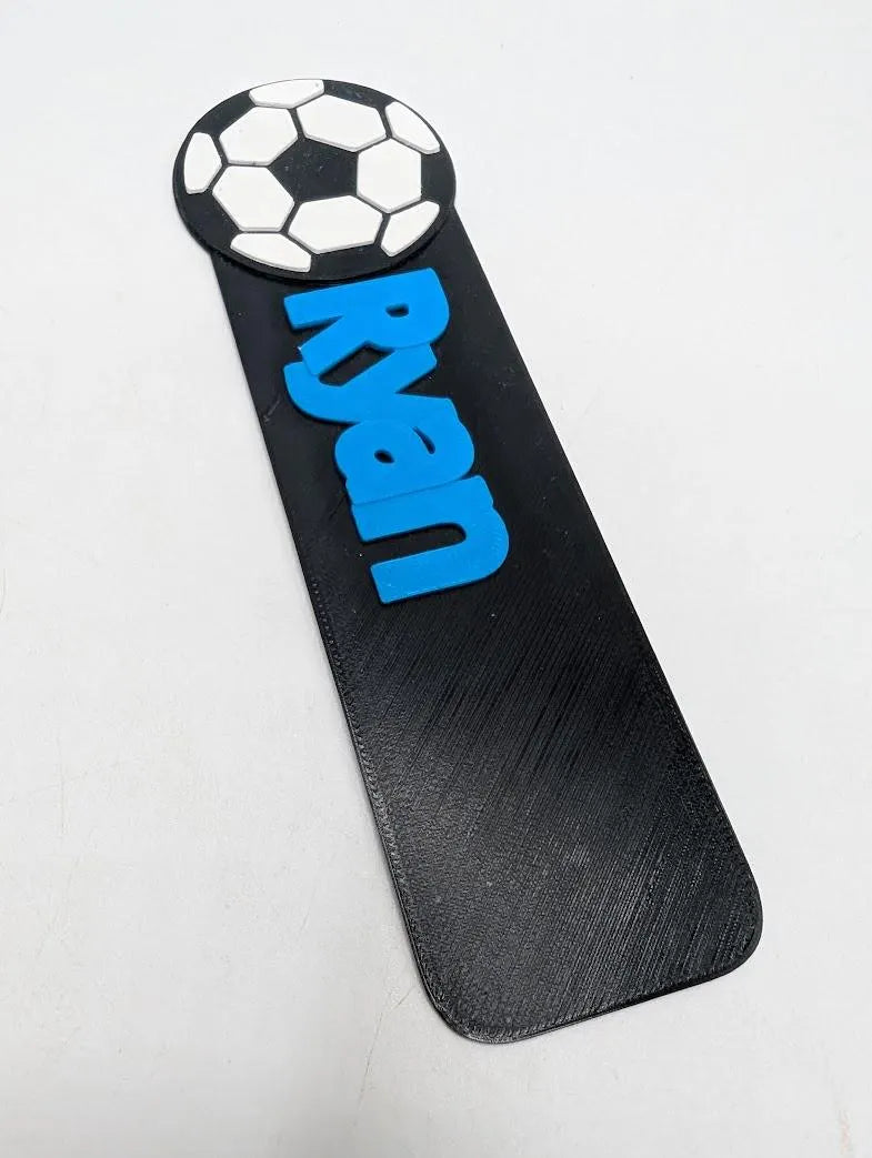 Custom Football Bookmarks, Soccer Bookmark, Football Reading, Football Lover, Soccer Bookmark, Football Party, Ready to Post, Under 5 Pound