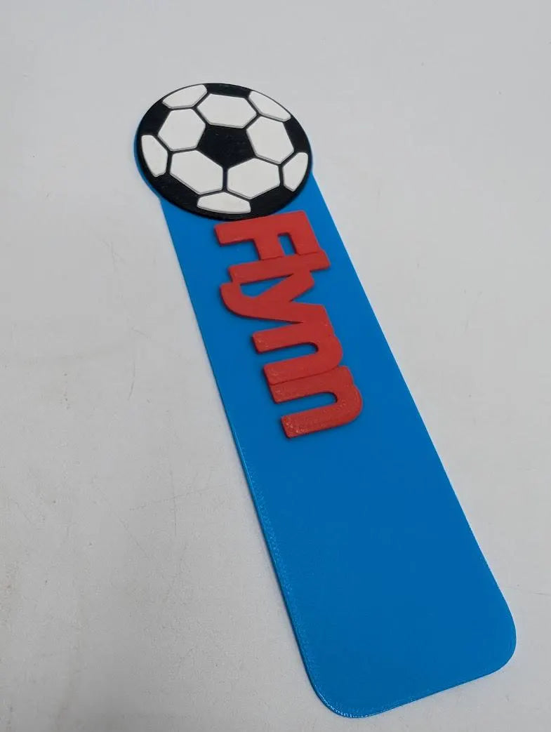 Custom Football Bookmarks, Soccer Bookmark, Football Reading, Football Lover, Soccer Bookmark, Football Party, Ready to Post, Under 5 Pound