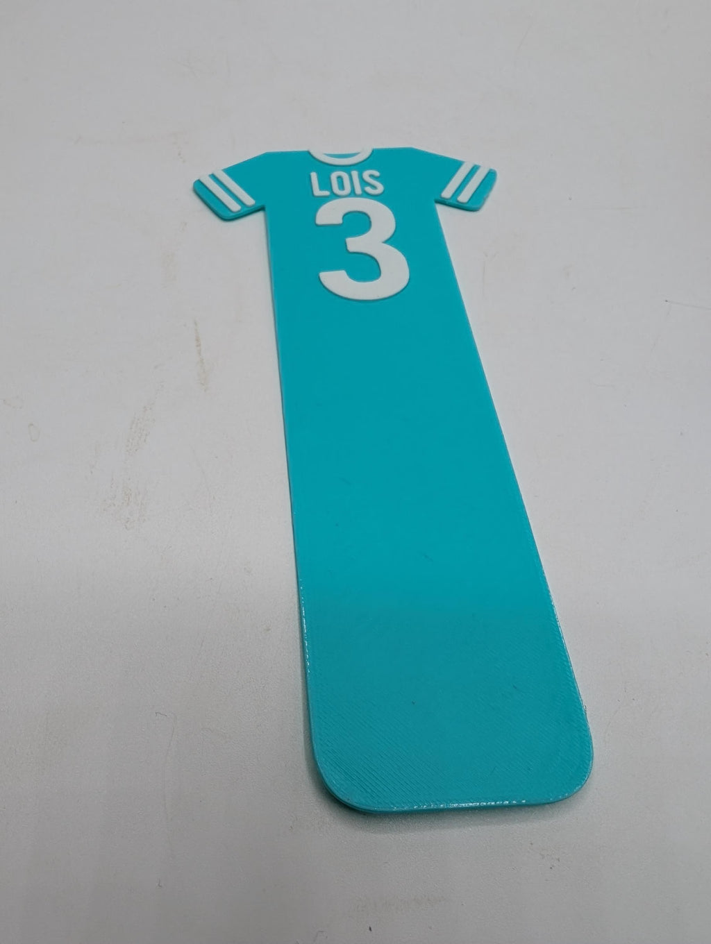Custom Football Shirt Bookmark, Soccer Gift, Football Reading, Football Lover Gift, Soccer Bookmark, Party Bag, Under 5 Pound, Ready to Post