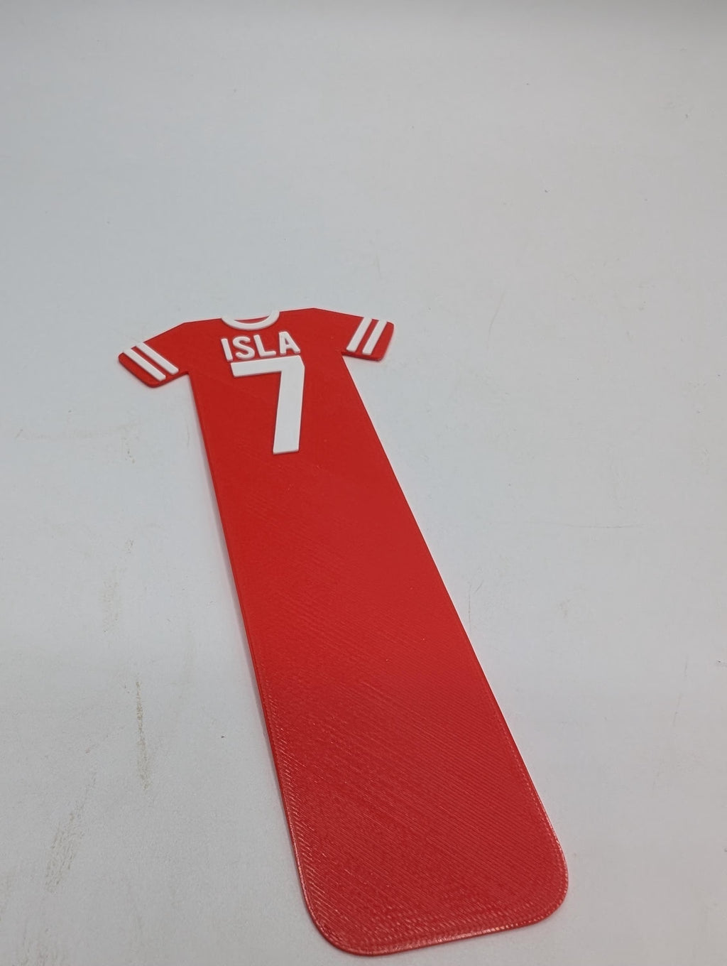 Custom Football Shirt Bookmark, Soccer Gift, Football Reading, Football Lover Gift, Soccer Bookmark, Party Bag, Under 5 Pound, Ready to Post