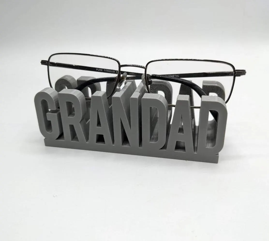 Grandad Glasses Holder, Sunglasses Holder, Father's Day Gift, Present for Grandad, Spectacles Holder, Side Table Glasses Storage