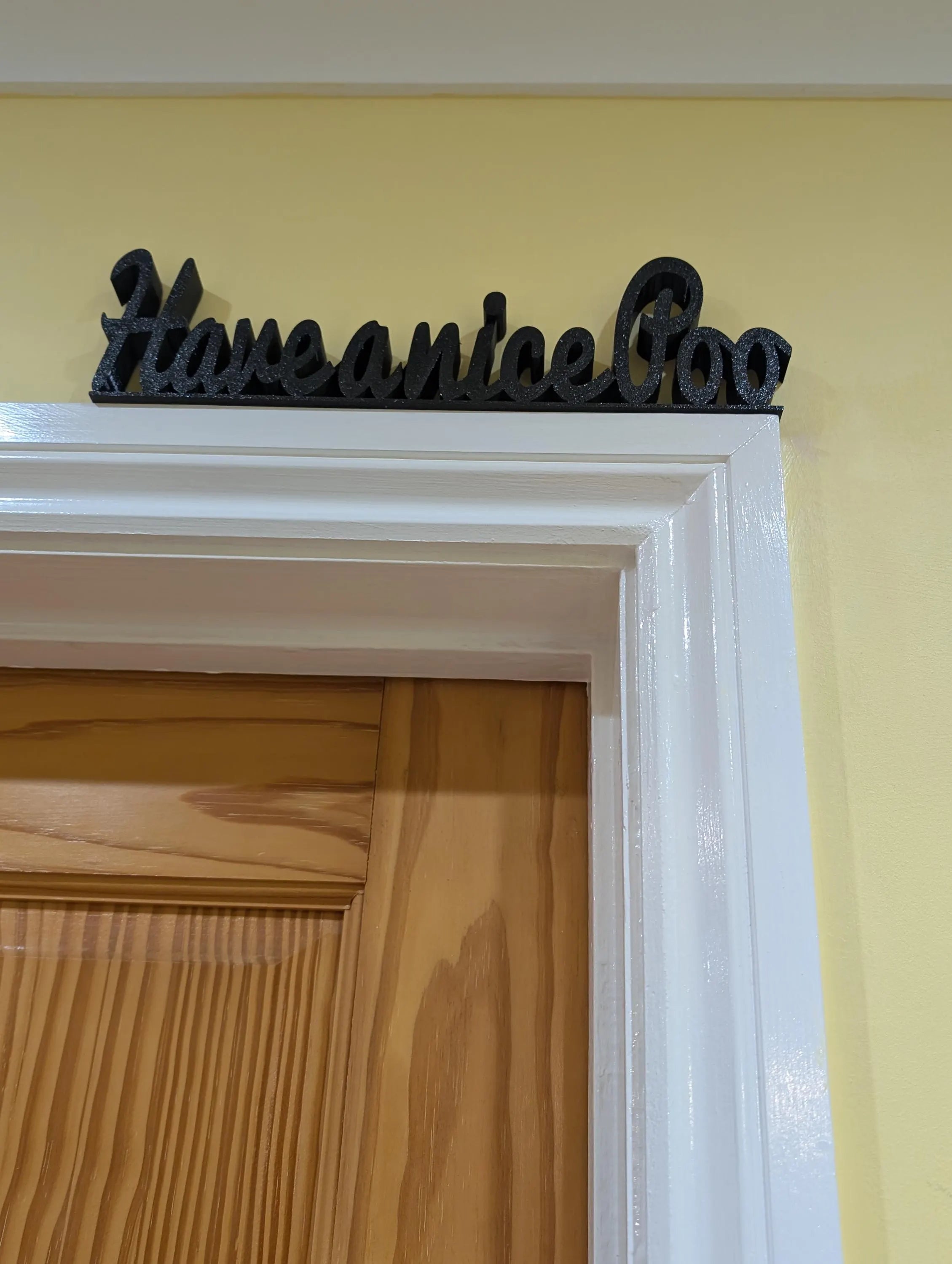 Have a Nice Poo Door Sign, Toilet Door Topper, Toilet Door Sign, Bathroom Door Sign, Custom Door Sign, Restroom Door Sign, Quirky Door Sign