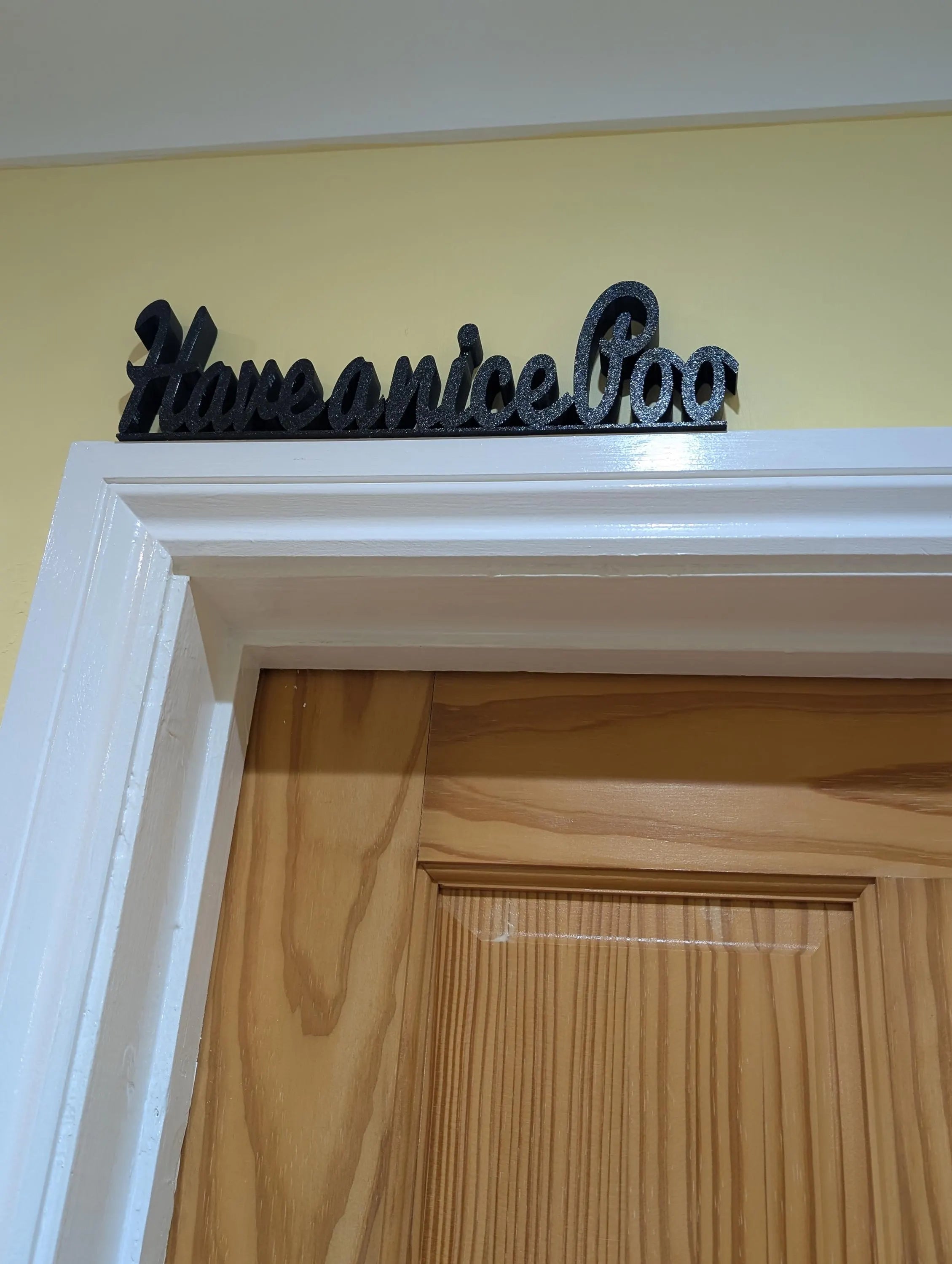 Have a Nice Poo Door Sign, Toilet Door Topper, Toilet Door Sign, Bathroom Door Sign, Custom Door Sign, Restroom Door Sign, Quirky Door Sign