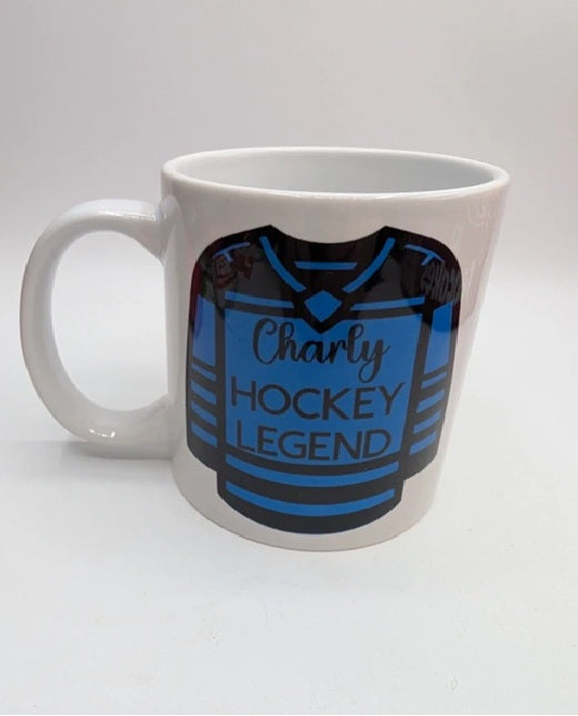 Personalised Hockey Legend Mug, Gift for Hockey Player, Hockey Team Gift, Personalised Hockey Gift, Funny Hockey Mug, Hockey Christmas