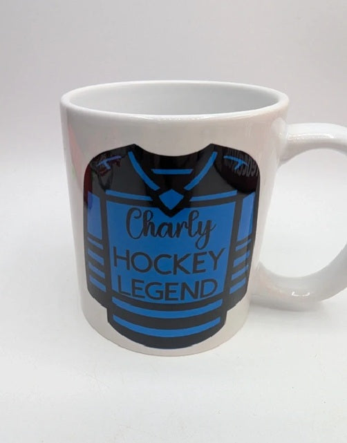 Personalised Hockey Legend Mug, Gift for Hockey Player, Hockey Team Gift, Personalised Hockey Gift, Funny Hockey Mug, Hockey Christmas