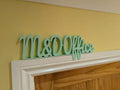 M & D Office Door Sign, Mum and Dad Door Sign, Door Topper, Custom Door Sign, Above Door Sign, Quirky Sign, Gift for Mum/Dad, Home Office