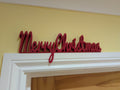 Merry Christmas Door Sign, Christmas Door Sign, Door Topper, Custom Door Sign, Christmas Decoration, Above Door Sign, Quirky Door Sign
