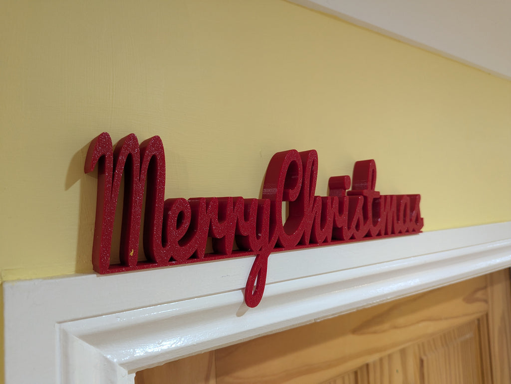 Merry Christmas Door Sign, Christmas Door Sign, Door Topper, Custom Door Sign, Christmas Decoration, Above Door Sign, Quirky Door Sign