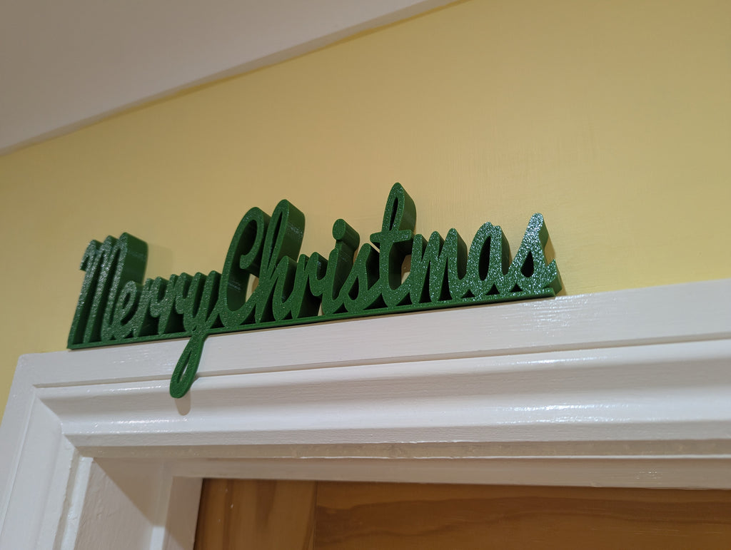 Merry Christmas Door Sign, Christmas Door Sign, Door Topper, Custom Door Sign, Christmas Decoration, Above Door Sign, Quirky Door Sign