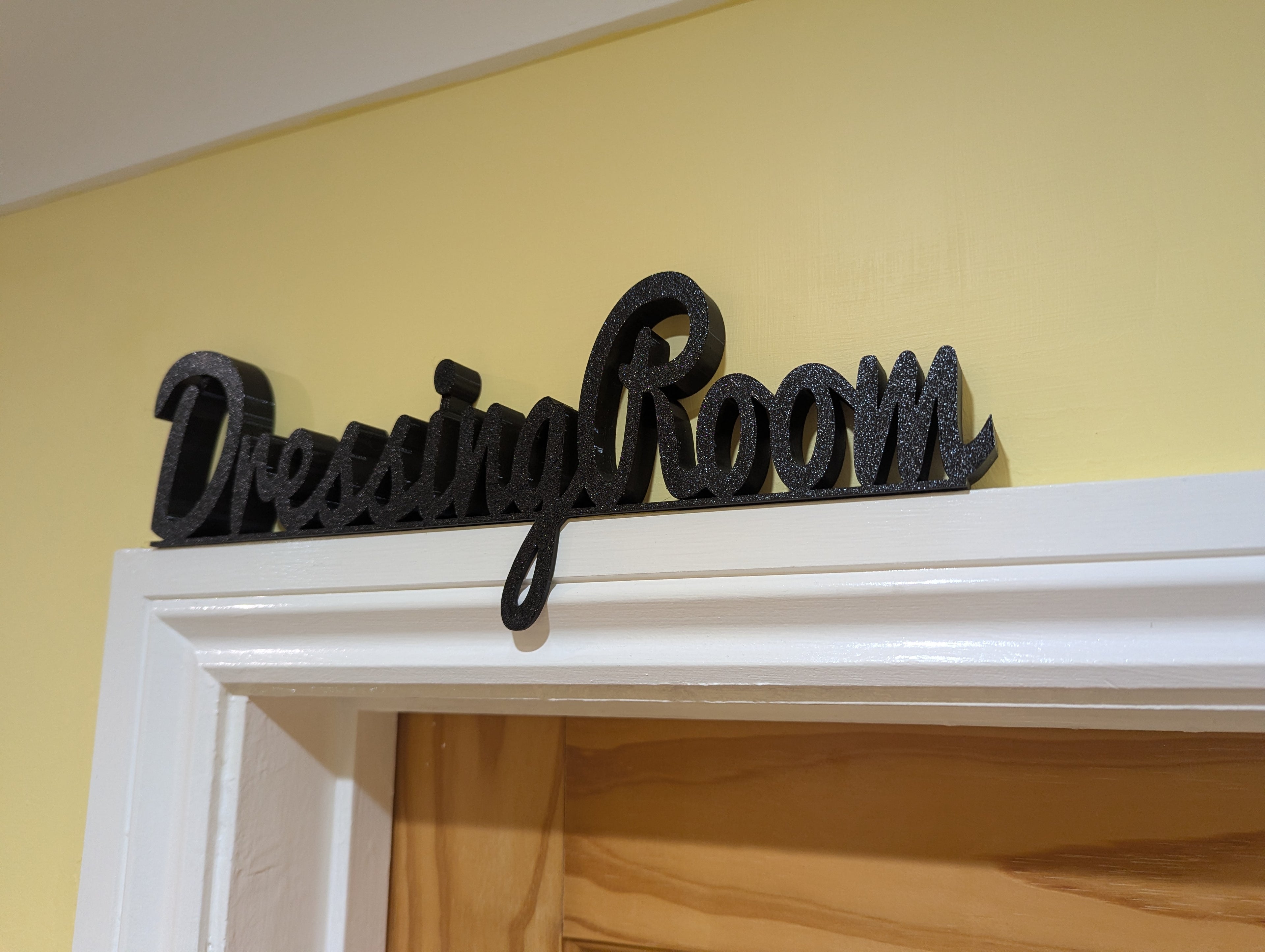 Dressing Room Door Sign, Bedroom Door Sign, Utility Room, Toilet Door Sign, Bathroom Door Sign, Custom Door Sign, Utility Sign, Door topper