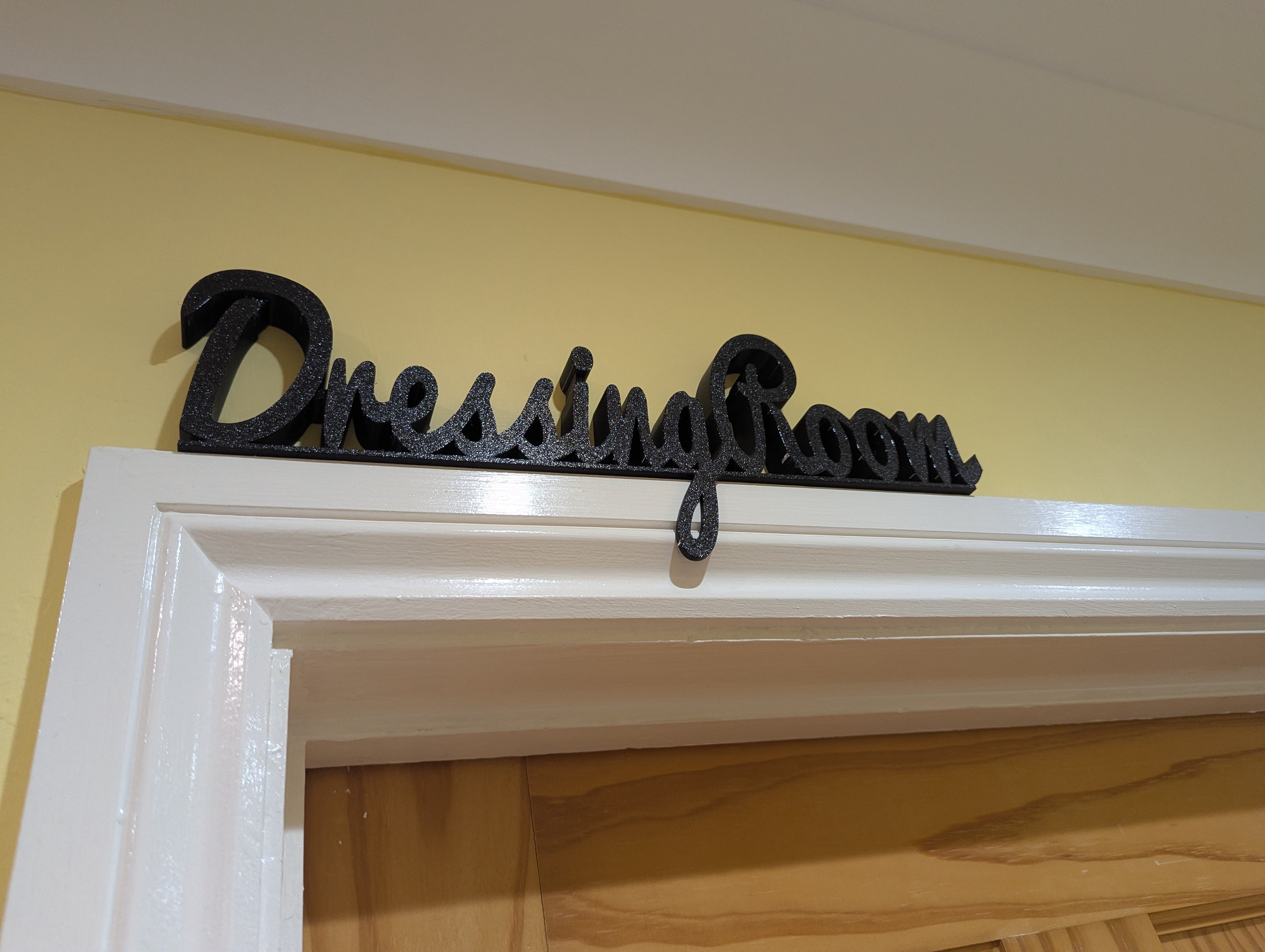 Dressing Room Door Sign, Bedroom Door Sign, Utility Room, Toilet Door Sign, Bathroom Door Sign, Custom Door Sign, Utility Sign, Door topper