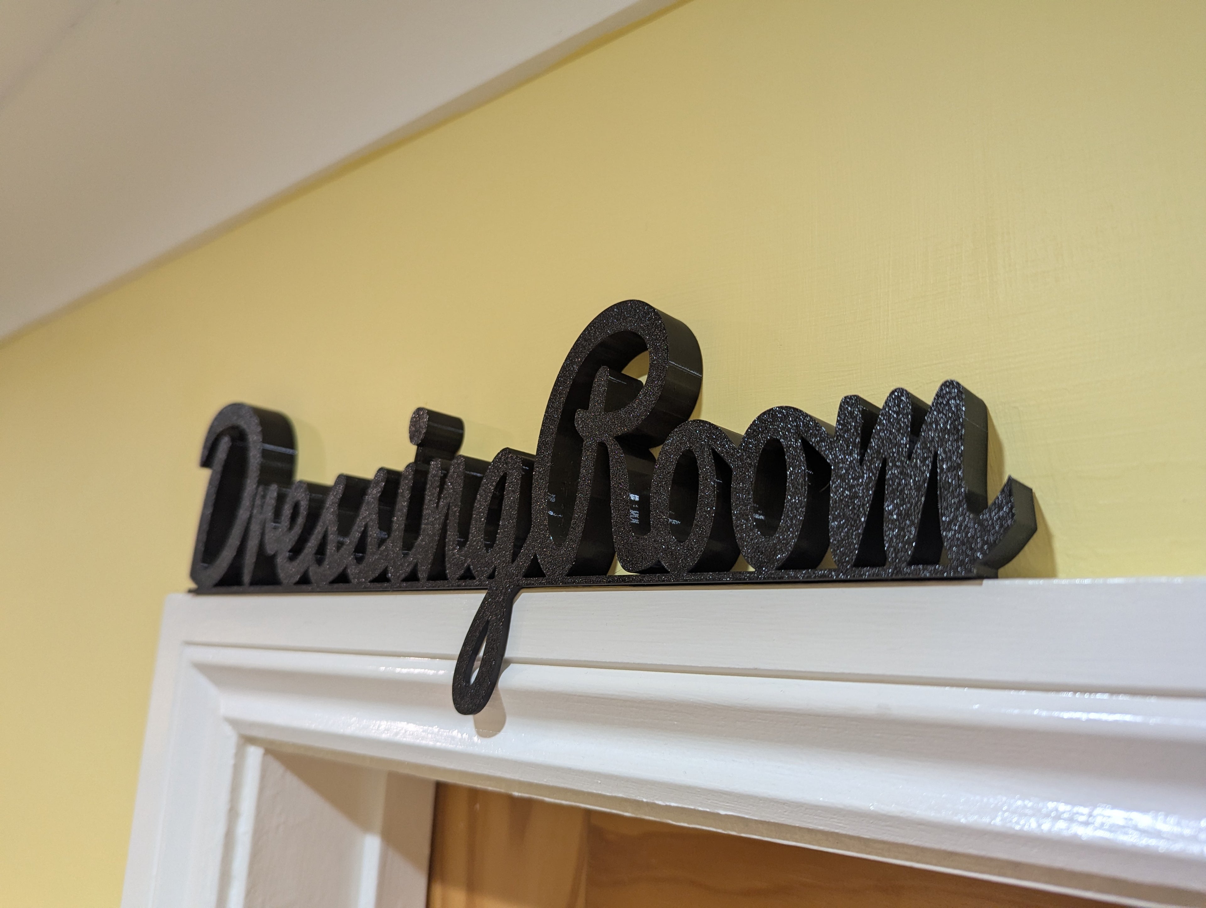 Dressing Room Door Sign, Bedroom Door Sign, Utility Room, Toilet Door Sign, Bathroom Door Sign, Custom Door Sign, Utility Sign, Door topper