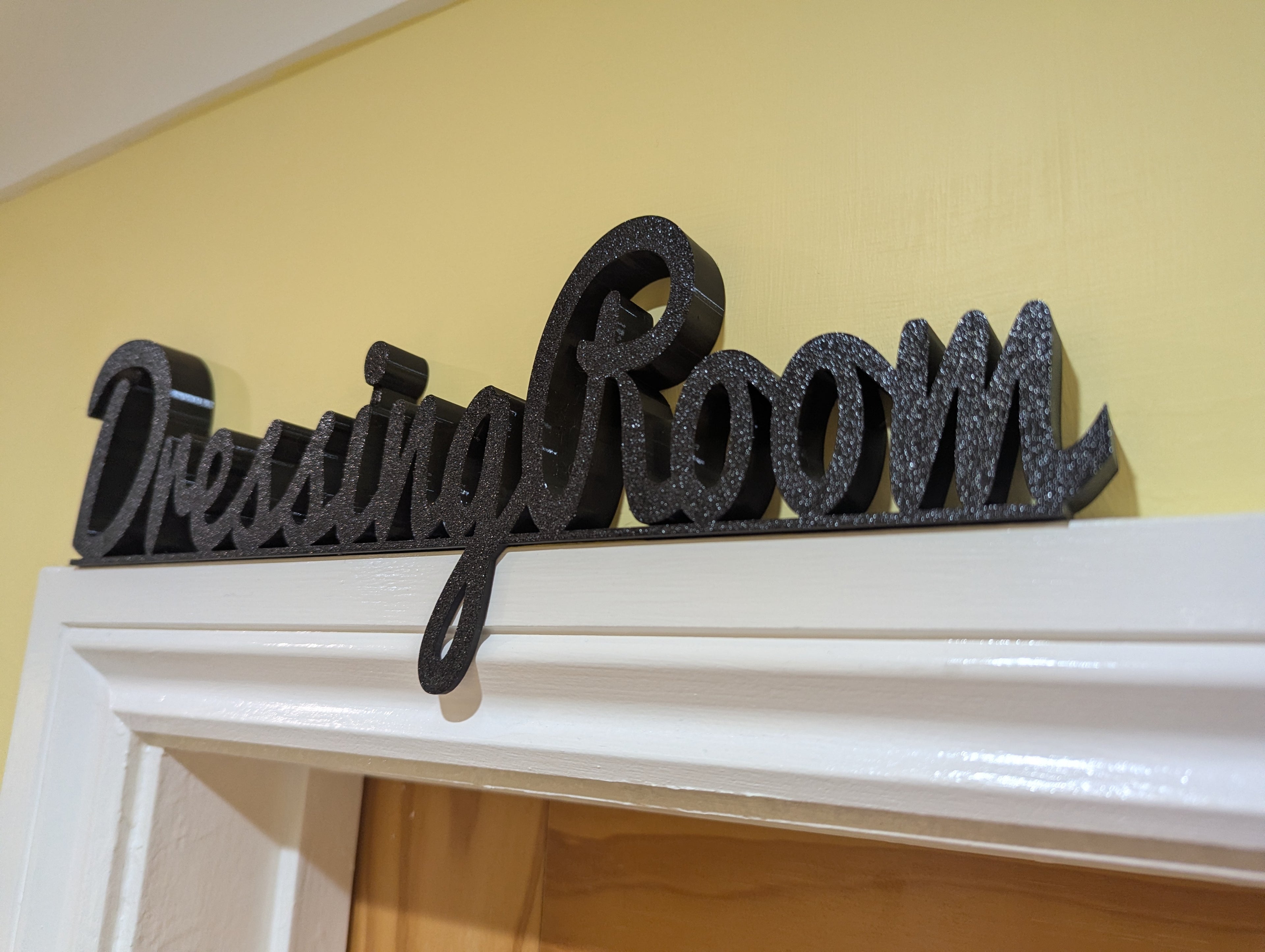 Dressing Room Door Sign, Bedroom Door Sign, Utility Room, Toilet Door Sign, Bathroom Door Sign, Custom Door Sign, Utility Sign, Door topper