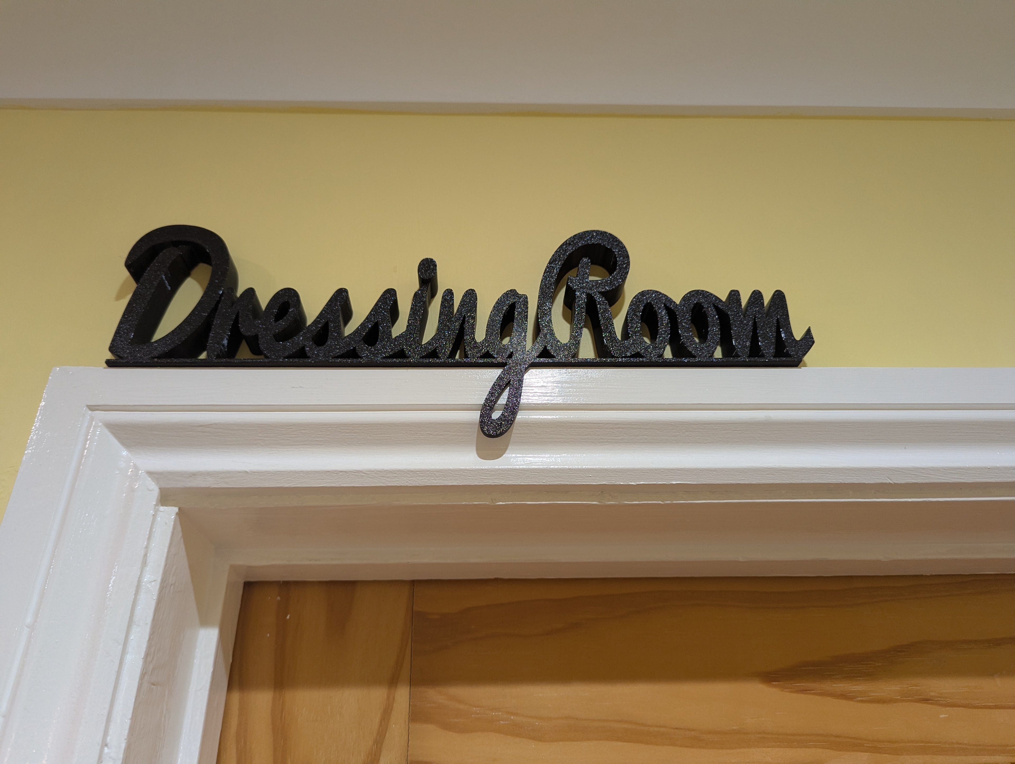 Dressing Room Door Sign, Bedroom Door Sign, Utility Room, Toilet Door Sign, Bathroom Door Sign, Custom Door Sign, Utility Sign, Door topper