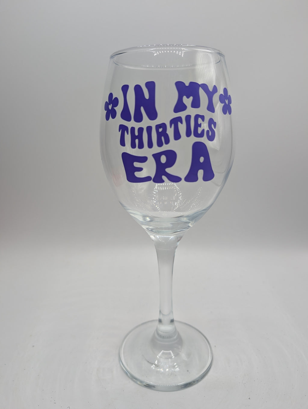My Thirties Era Glass, Gift for Her, 30th Birthday Present, Present For Her, 30 Today Glass, Birthday Glass Present, 30th Birthday Milestone