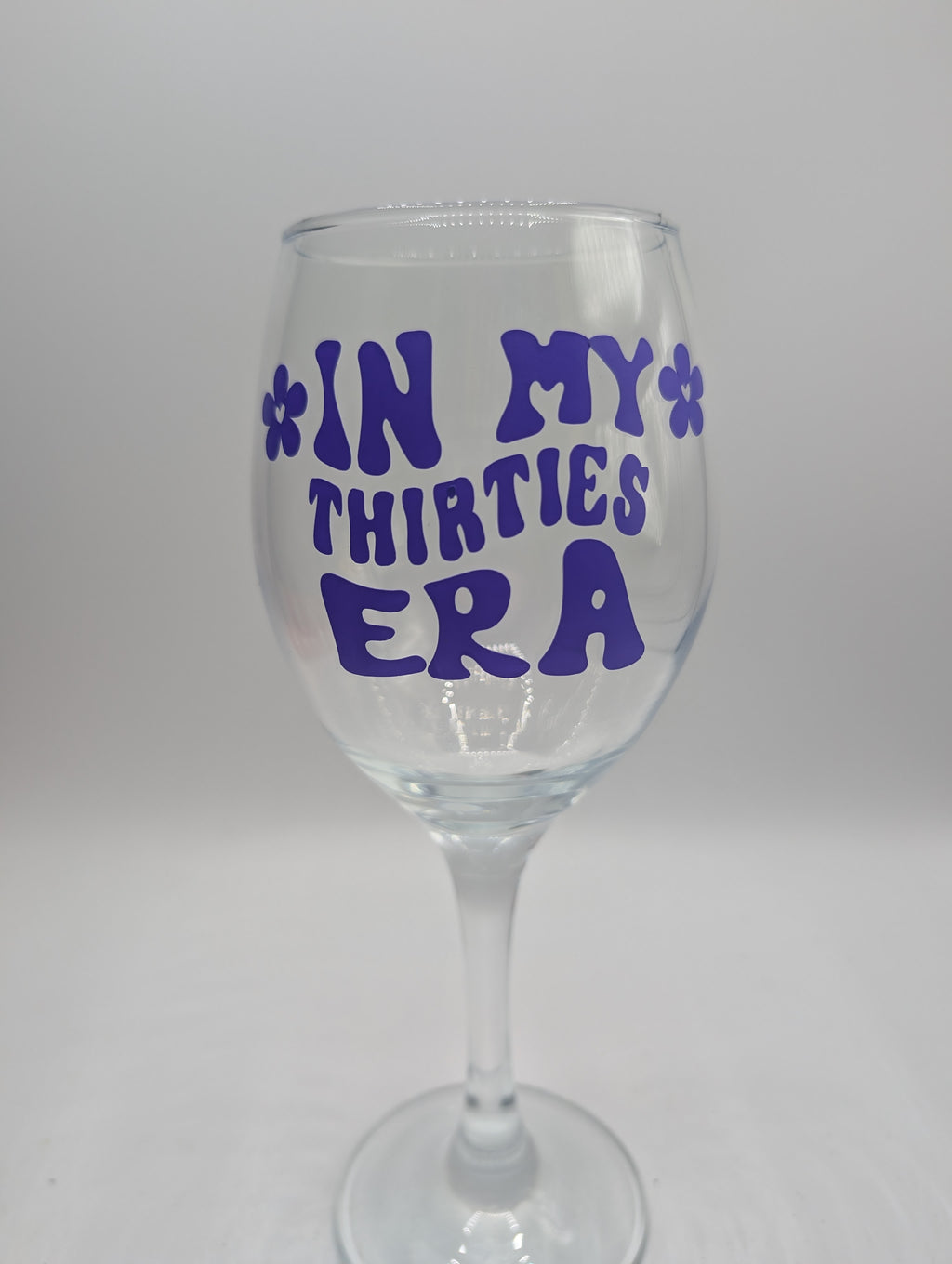 My Thirties Era Glass, Gift for Her, 30th Birthday Present, Present For Her, 30 Today Glass, Birthday Glass Present, 30th Birthday Milestone