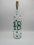 Personalised Star Light Up Bottle, Light Up Bottle, Milestone Birthday, Gift for her, Special Birthday Gift, 18th Gift, 21st Gift, 30th Gift