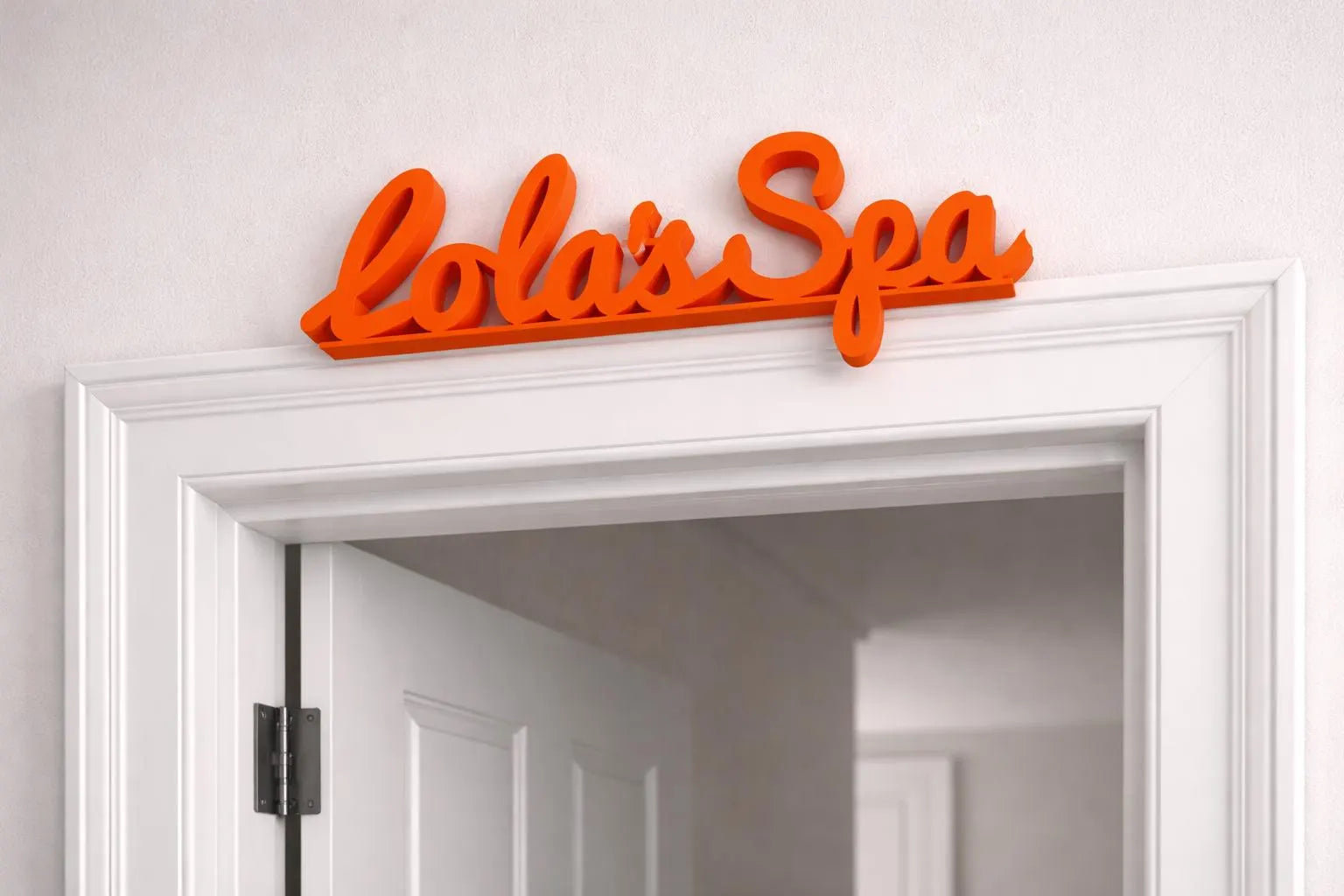 Personalised Spa Door Sign, Spa Beauty Sign, Door Topper, Custom Door Sign, Beauty Sign, Above Door Sign, Quirky Door Sign, Room Sign