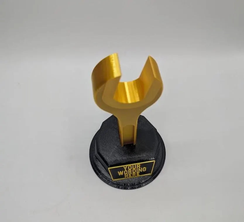Personalised Spanner Trophy, Spanner Shaped Award, Custom Trophy Gift, Builder Trophy, Carpenter Gift, Custom Spanner Award, Workman Trophy
