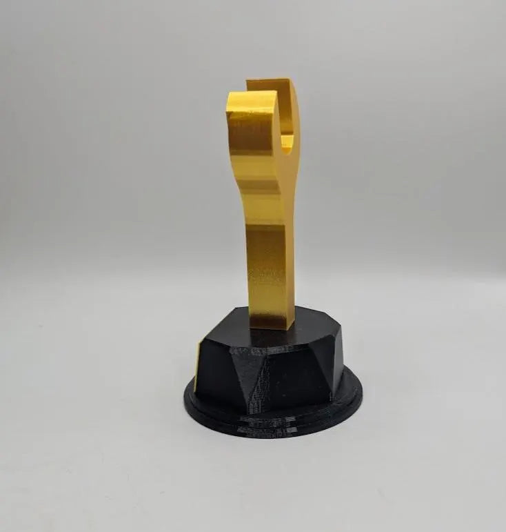Personalised Spanner Trophy, Spanner Shaped Award, Custom Trophy Gift, Builder Trophy, Carpenter Gift, Custom Spanner Award, Workman Trophy
