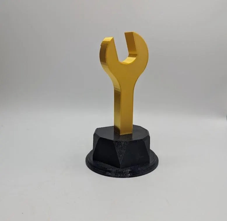 Personalised Spanner Trophy, Spanner Shaped Award, Custom Trophy Gift, Builder Trophy, Carpenter Gift, Custom Spanner Award, Workman Trophy