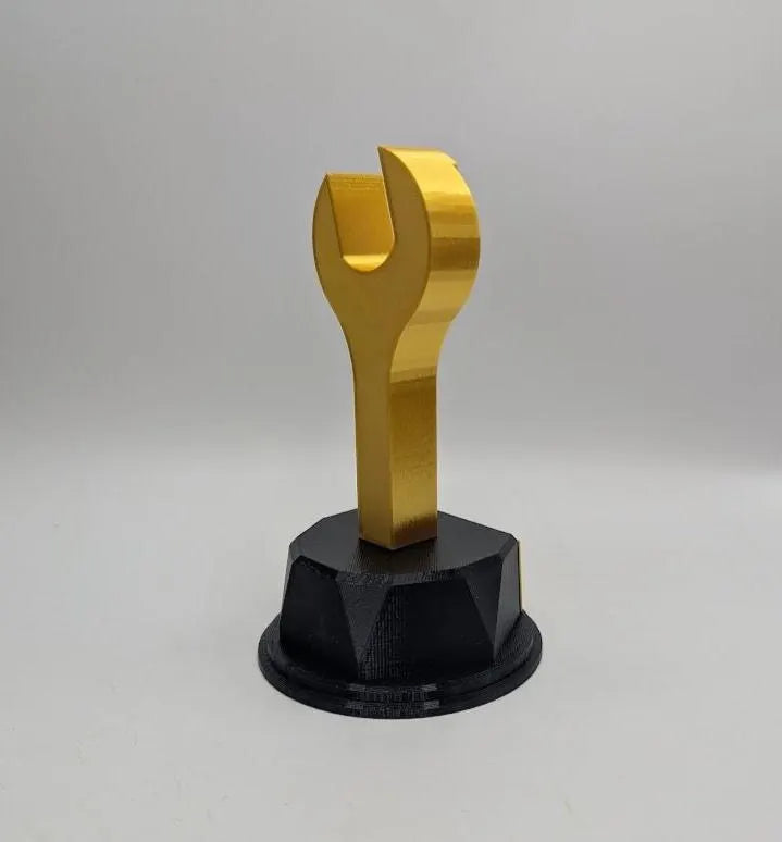 Personalised Spanner Trophy, Spanner Shaped Award, Custom Trophy Gift, Builder Trophy, Carpenter Gift, Custom Spanner Award, Workman Trophy