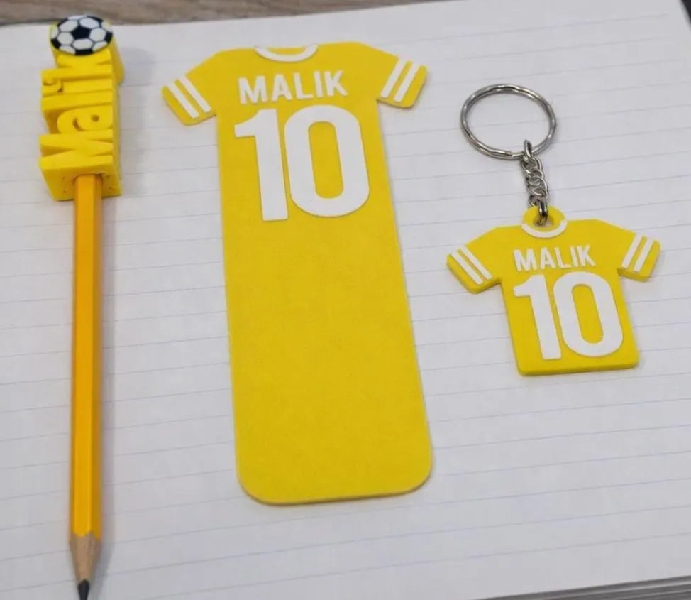 Personalised Football Set, Football Party Bag Gift, Soccer Gift Set, Football Reading, Football Lover Gift, Football Stocking Filler