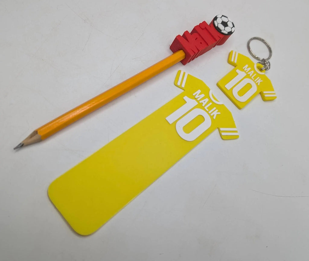 Personalised Football Set, Football Party Bag Gift, Soccer Gift Set, Football Reading, Football Lover Gift, Football Stocking Filler