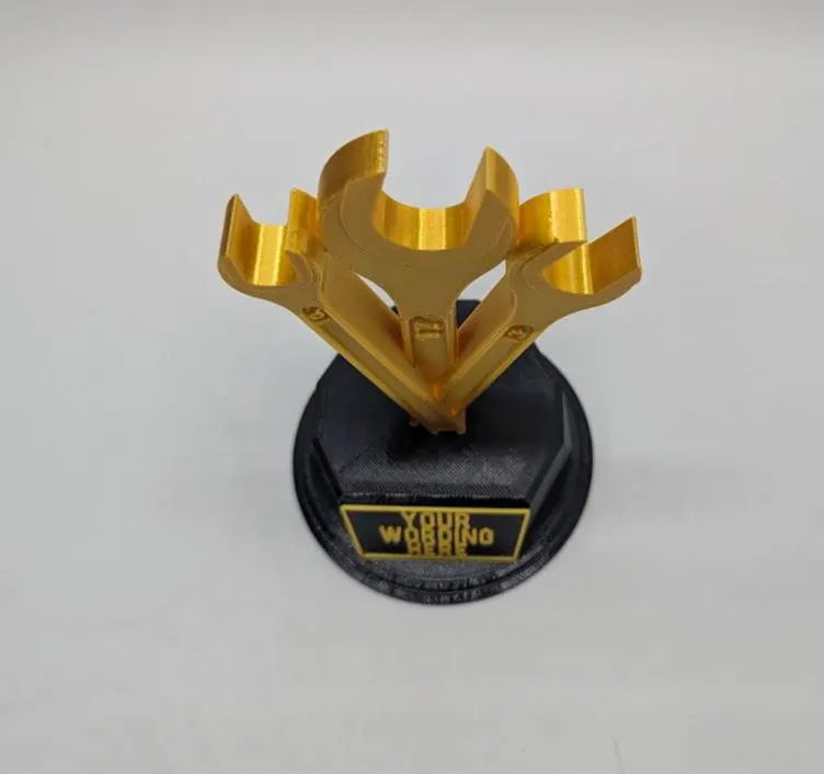 Personalised Set Of Spanners Trophy, Spanners Shaped Award, Custom Trophy Gift, Builder Trophy, Carpenter Gift, Custom Spanners Award