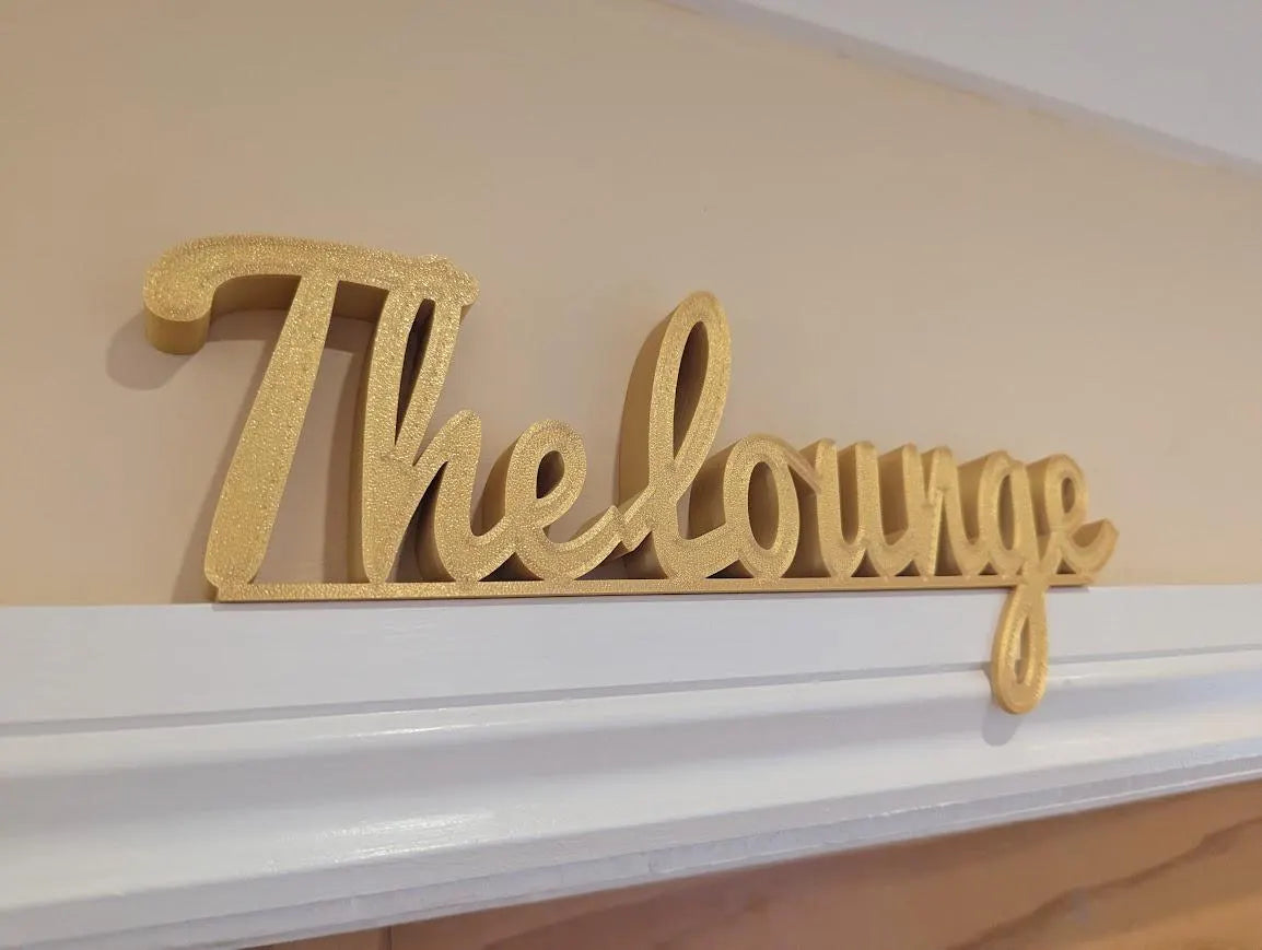 The Lounge Door Sign, Home Lounge Door Sign, Room Door Sign, Door Topper, Custom Door Sign, Lounge Sign, Front Room Door Sign, Living Room