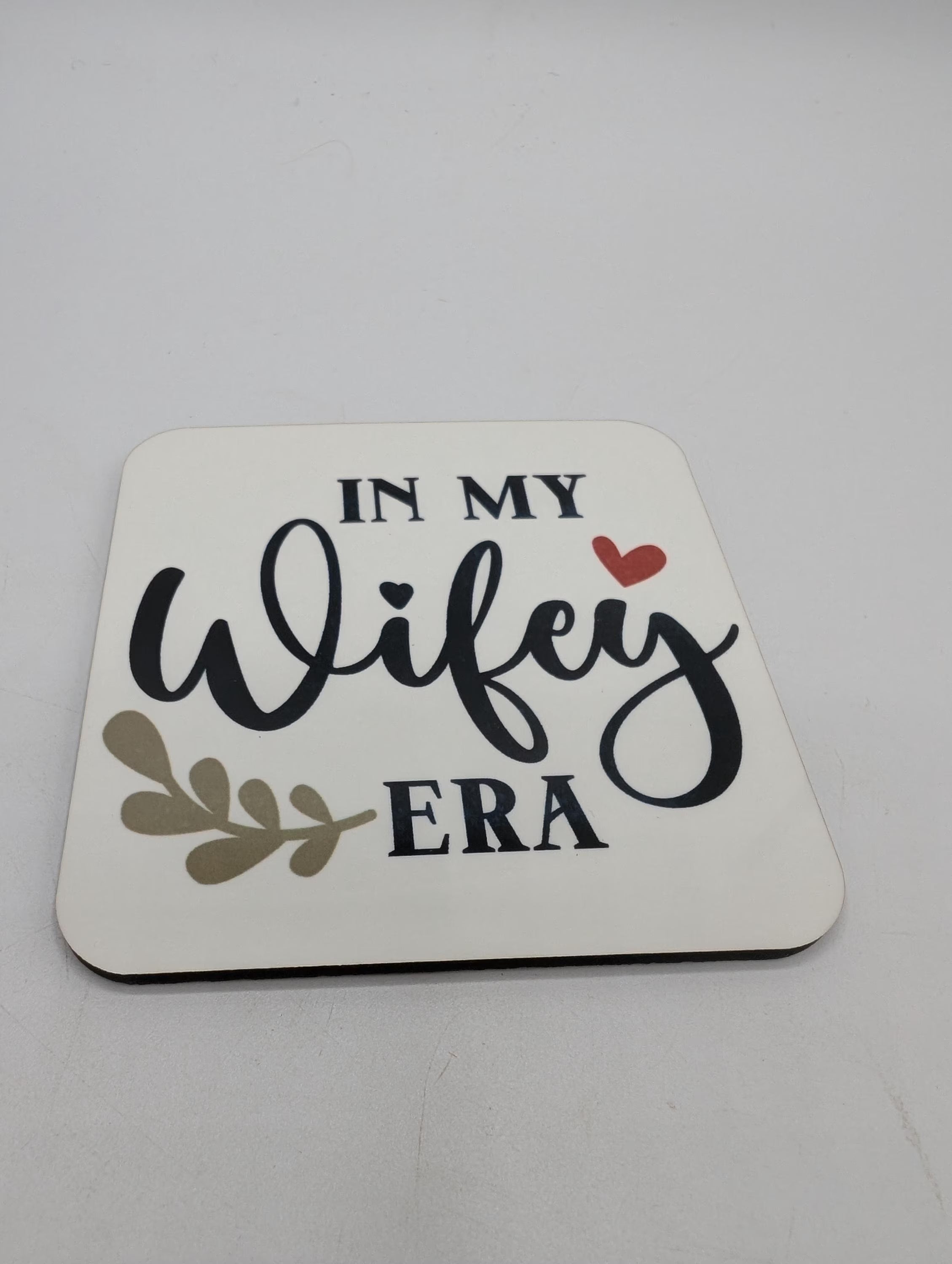 Wifey Era Coaster, Funny Best Friend Gift, Just Married Gift, She Said Yes Gift, Wedding Present Gift, Wifey Mug Present