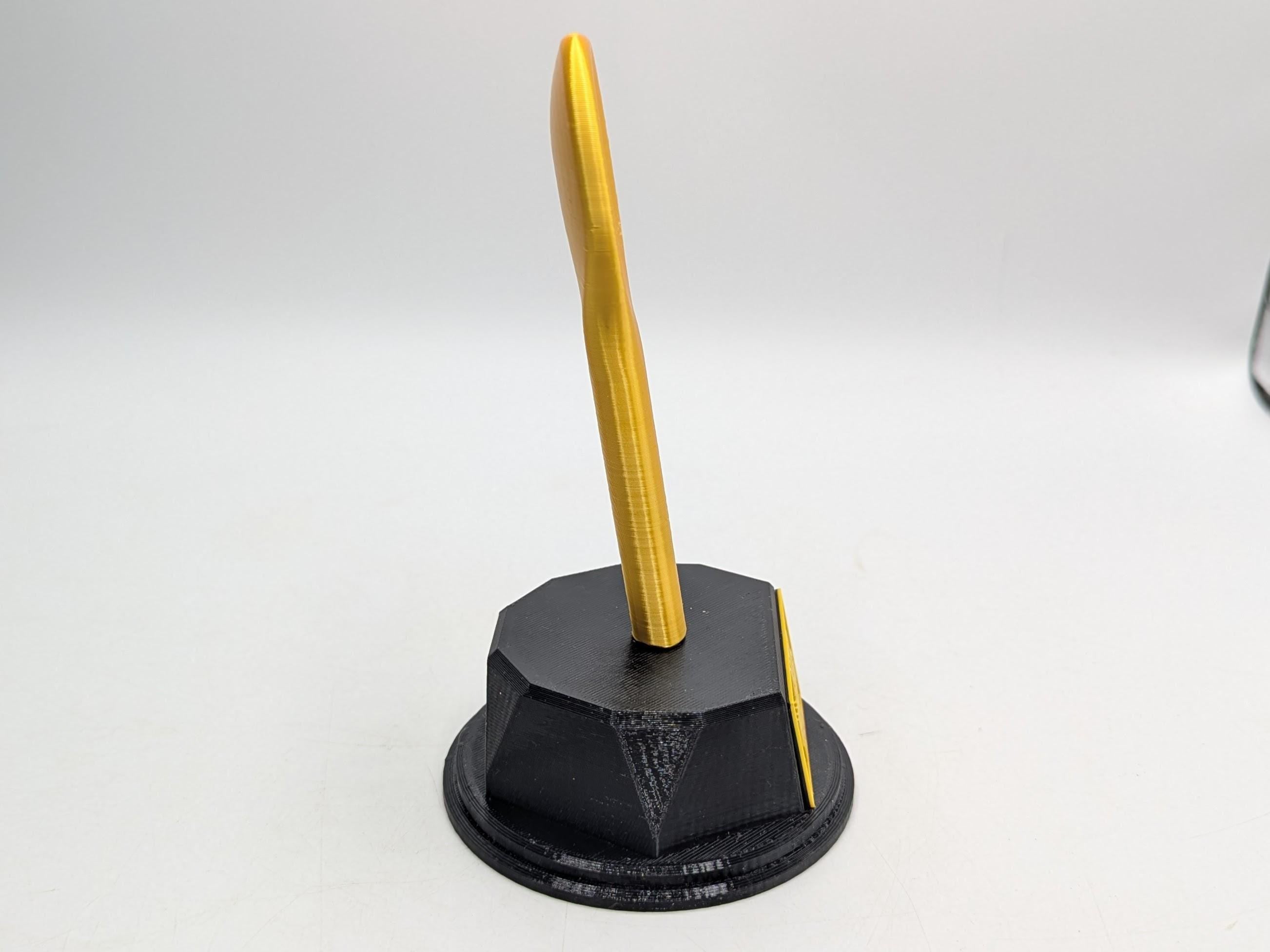 Personalised Wooden Spoon Trophy, Last Prize Trophy, Loser Award, Custom Trophy, Office Trophy, Golden Spoon Trophy, Spoon Award, Spoon Gift