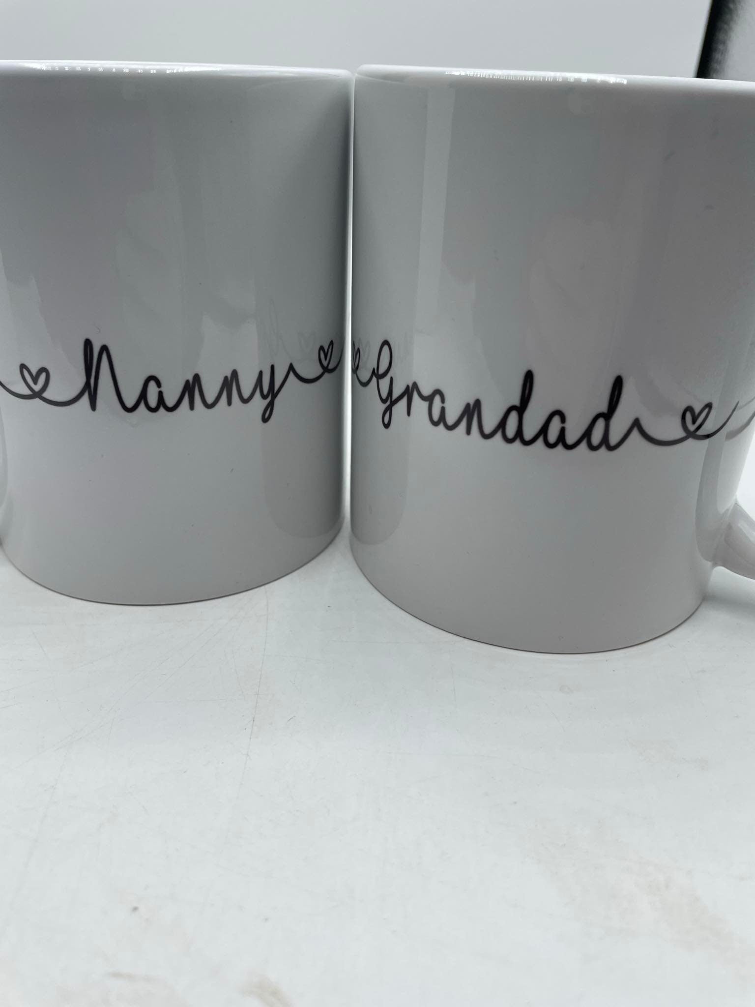Nanny and Grandad Gift / Nanny Mug / Grandad Mug / Nanny Gift / Grandad Gift / Nanny Birthday / Grandad Birthday / Christmas Gift / Mug Gift