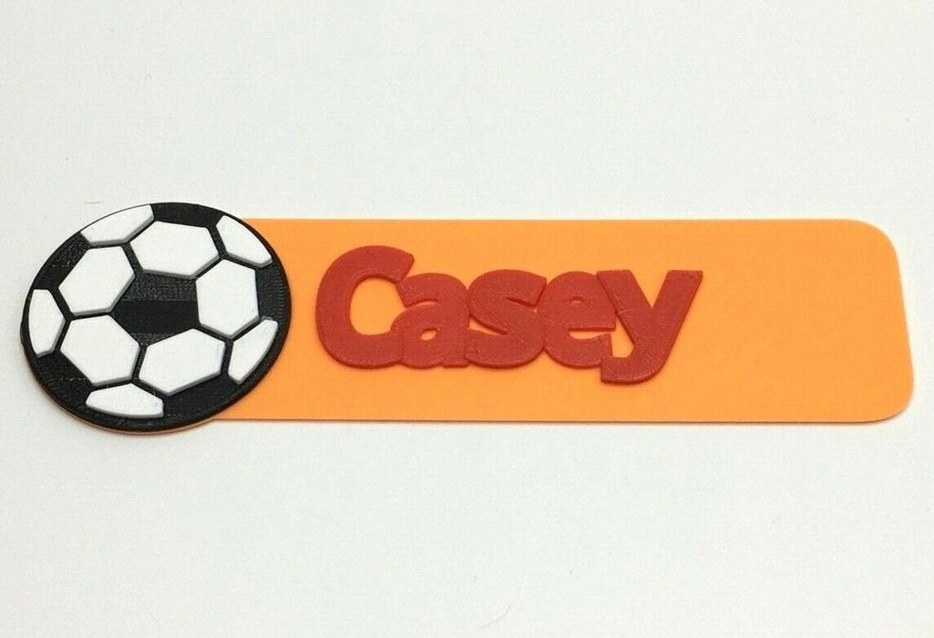 Football Personalised Bookmarks, Soccer Bookmark, Football Reading Gift, Football Lover Gift, Soccer Bookmark Gift, Football Party Gift