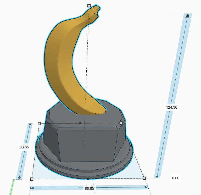 Personalised Banana Trophy / Top Banana Trophy / Banana Fun Trophy / Banana Gift / Banana Award / Banana Joke Trophy / Banana Award / Banana